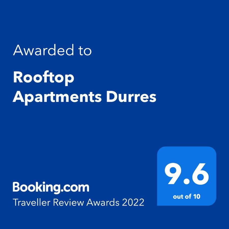 Rooftop Apartments Durrës 외부 사진